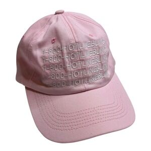 OVO Hotline Bling Dad Hat Pink OS Good Adjustable Strapback Drake Cap‎